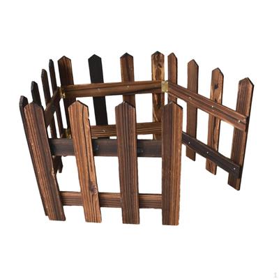 Элегантный деревянный садовый бордюр для ландшафтного дизайна