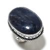 Sodalite Handmade 925 Sterling Silver Gift Jewelry Ring Size 9 P8o53