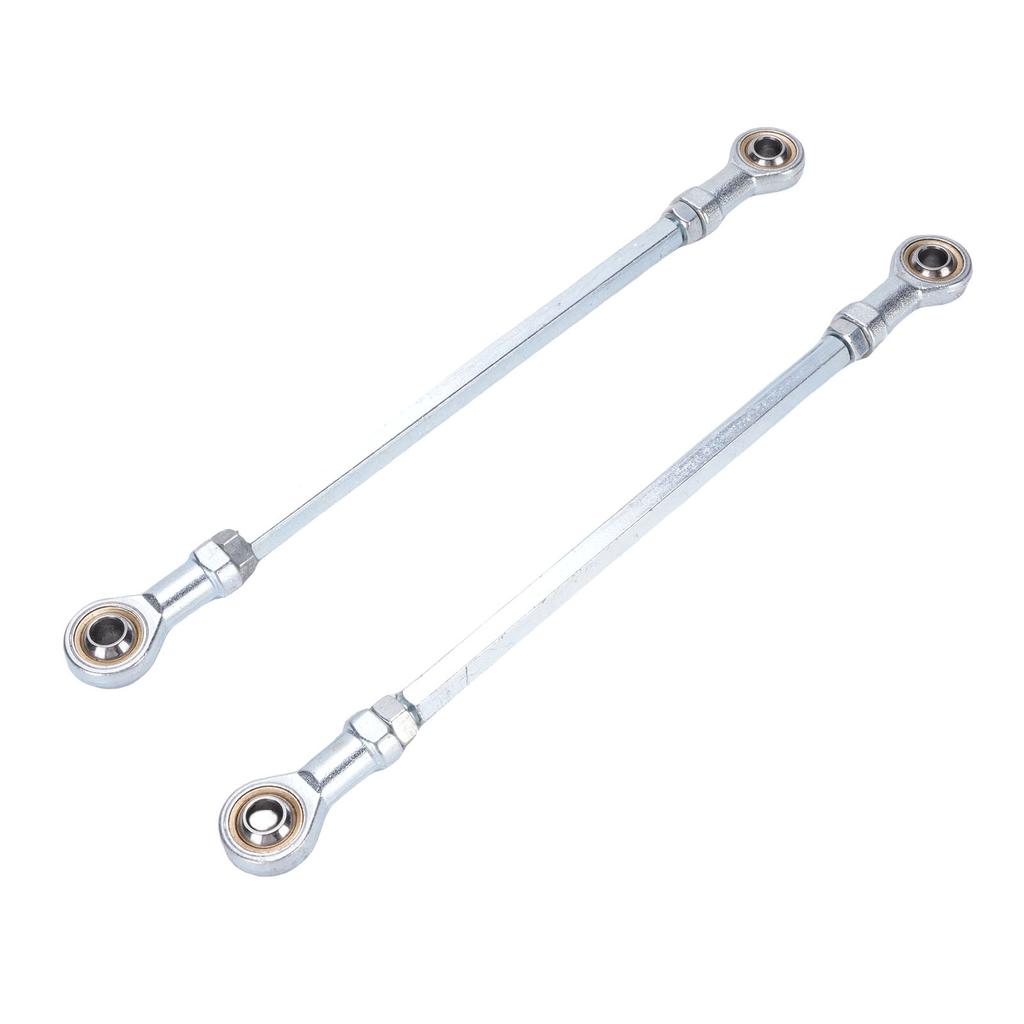 1 пара 255 мм комплект рулевых тяг стальной сплав 8 мм шаровый шарнир наконечник рулевой тяги в сборе для картинг дрифт трайк квадроцикл квадроцикл мини