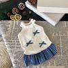 Soft Pet Princess Dress Breathable Dog Dress Cute Puppy Slip Dress  Pet Supplies