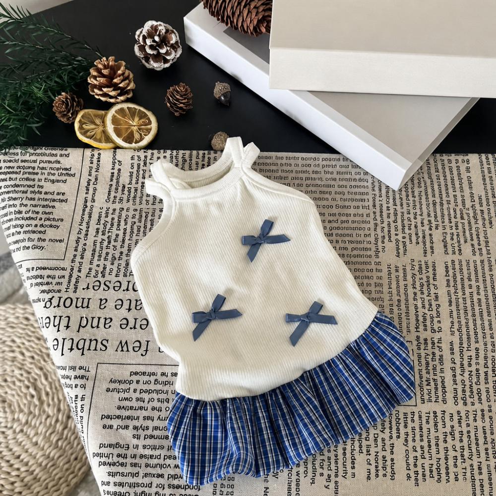 Soft Pet Princess Dress Breathable Dog Dress Cute Puppy Slip Dress Pet Supplies