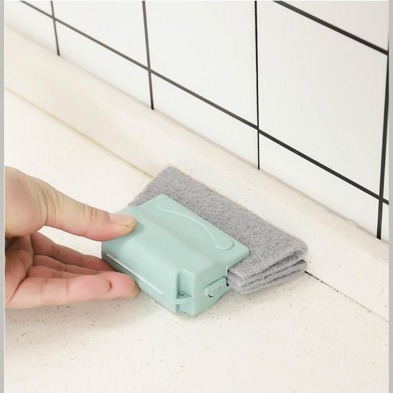 Portable Home Cleaning Window Sill Window Slot Gap Cleaning Brush Groove Small Brush Squeegee Flooring Tools