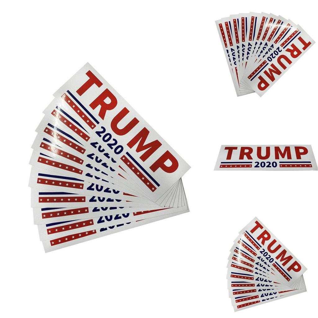 For Trump 10x 2020 Campaign President Election Decal Die Cut Sticker Bumper Car