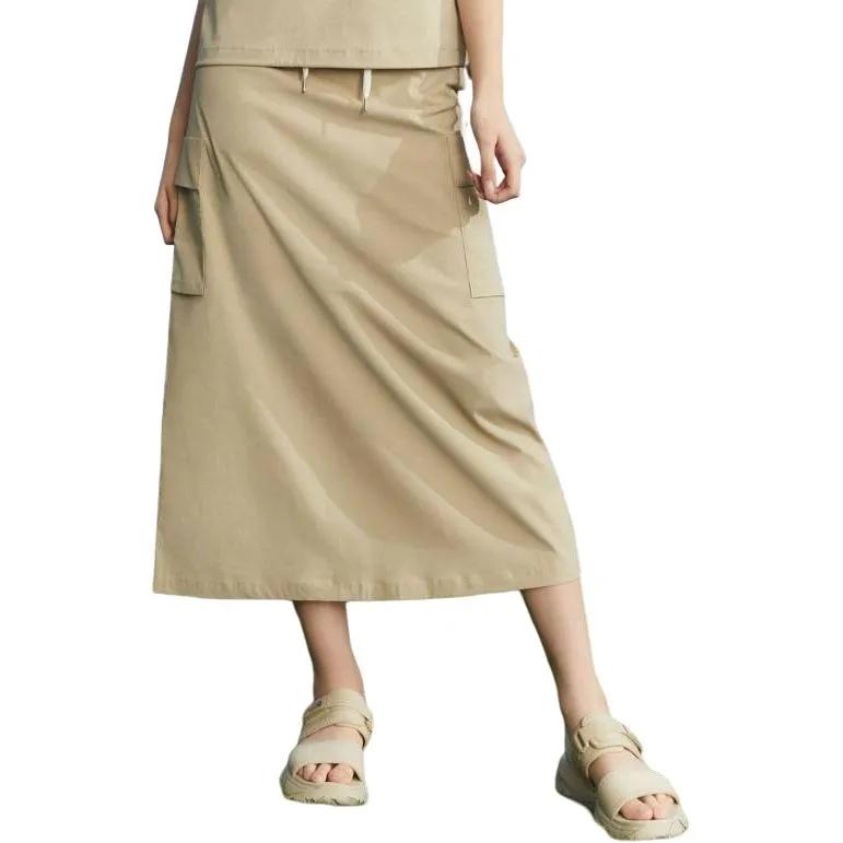 THE NORTH FACE Casual Long Skirt Women's Light Umber (Unisex) Casual Long Skirts NK6NQ30B
