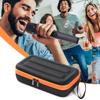 Handheld Dual Mic Travel Carrying Bag for JBL Wireless Two Microphone System AA Battery Shockproof Anti-Scratch Hard Travel Case