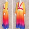 Super Quality Comfortable Fabric Wrinkle-free Neon Shades Chiffon Tunic Sexy Beach Dress Women Beach Wear Swim Suit Cover Up