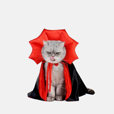 Милые костюмы для домашних животных на Хэллоуин, плащ вампира для косплея для маленьких собак, кошек, котят, щенков, платье Kawaii, одежда для домашних животных, аксессуары для кошек, подарок
