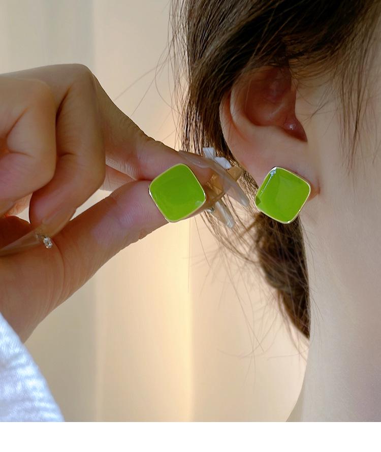 Длинные серьги-бантики из серебряных игл S925 с кошачьим глазом и жемчугом - Ретро и универсальный стиль для женщин