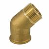 Brass Elbow 45 Degrees 1/2 Inch, Threaded Fitting