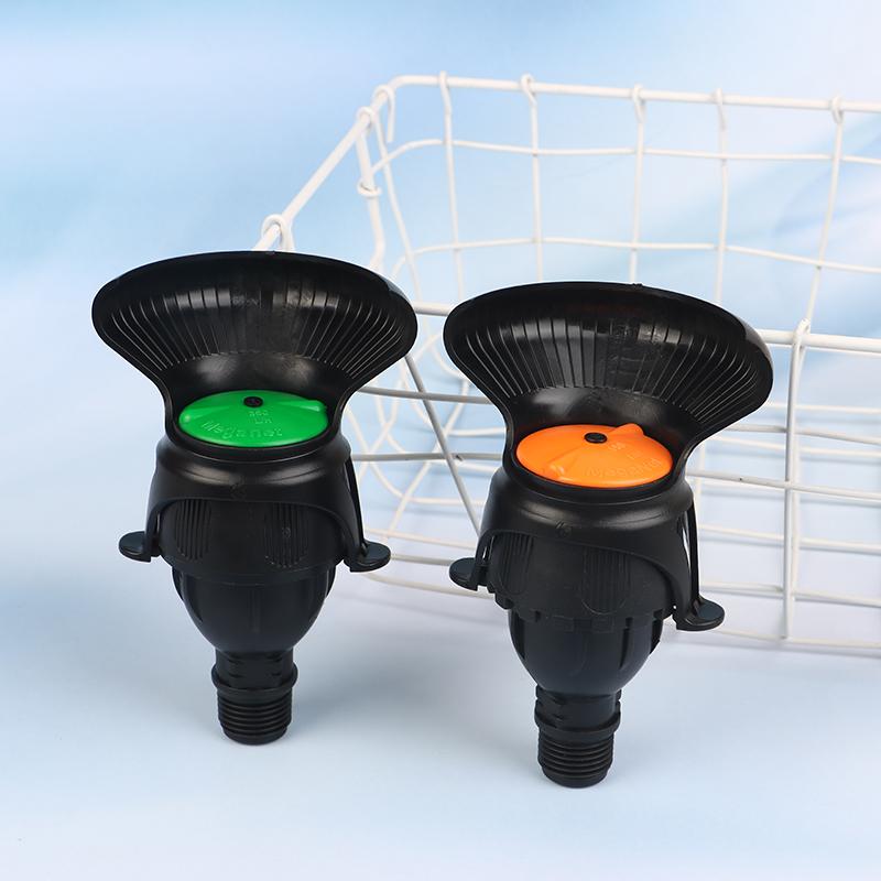 350/550 л/ч 360° Вращающийся сельскохозяйственный дальнобойный дождеватель с наружной резьбой 1/2" Садовый газонный ирригационный поливочный дождеватель