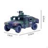 1:72 Alloy Educational Toy Armored Truck for Keepsake Gift Table Scene