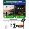 Star String Lights 23FT 50LED Colorful Star Fairy Lights Waterproof Solar Powered Twinkle Light with 8 Modes Outdoor Decorative Lights for Garden