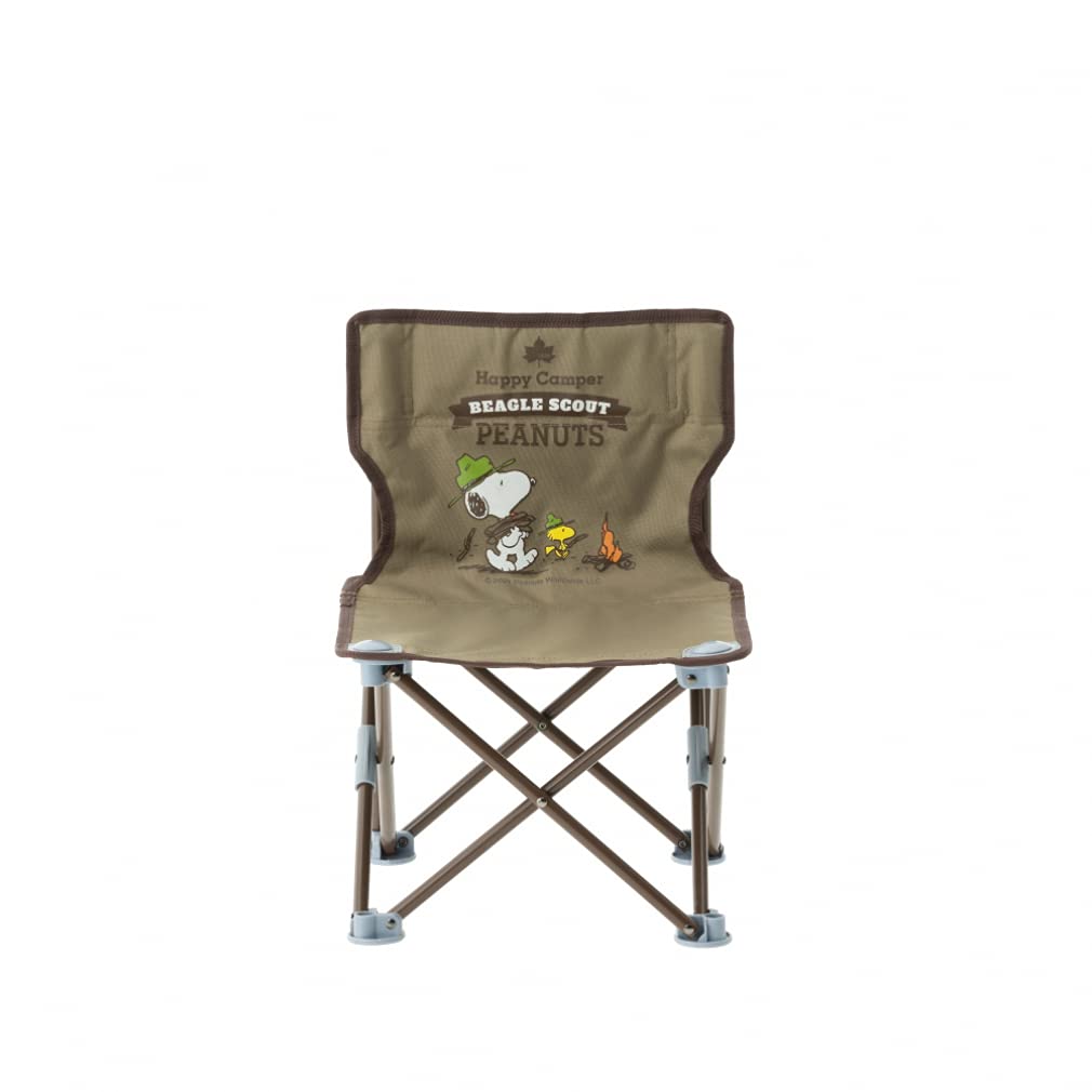 LOGOS SNOOPY Tiny 86001095 Khaki Peanut Outdoor Folding Camping Chair Chair-BA