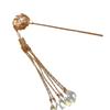 Ornaments Butterfly Crystal Fashion Bridal Plate Hair Fork Tassel Flower Hair Sticks Tassel Hairpin