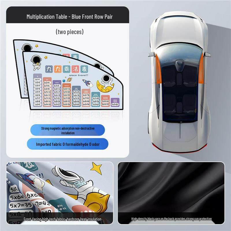 Детские автомобильные шторки от солнца для заднего окна