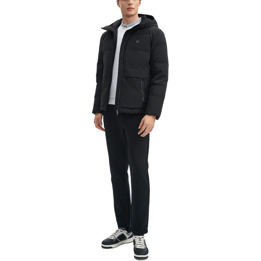 Fila Мужская пуховая куртка Иссиня-черная F11M443902FBK