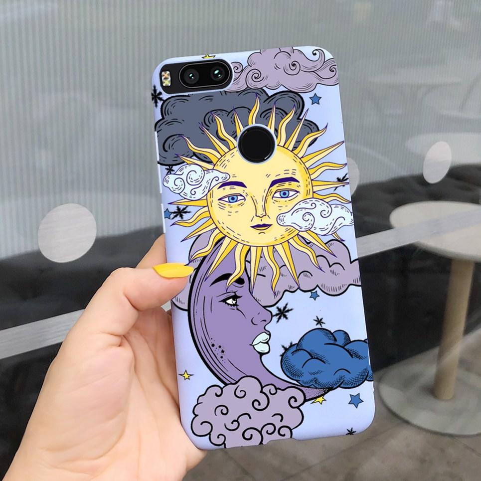 Patterned for case For Xiaomi Mi A1 Mi 5X Case Cover Flowers Butterfly Silicone Candy Cases For Xiomi Mia1 Mi5x MDG2 Soft Cover
