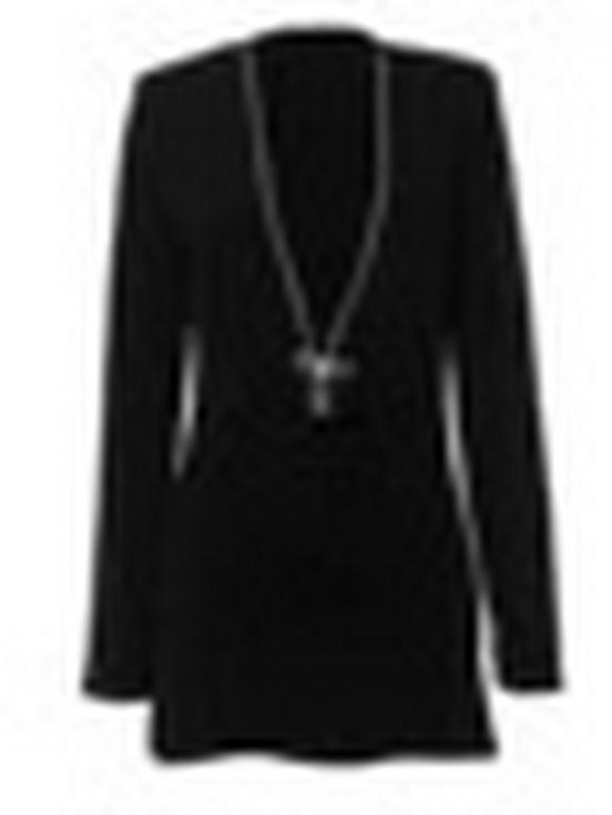 Женское модное платье с V-образным вырезом и длинными рукавами в европейском и американском стиле 2024 года — коллекция осень/зима