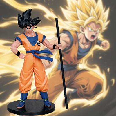 Фигурка аниме Dragon Ball Сон Гоку Супер Сайян 22 см Гоку Фигурка на шарнирах Модель Подарки Коллекционные Фигурки для Детей