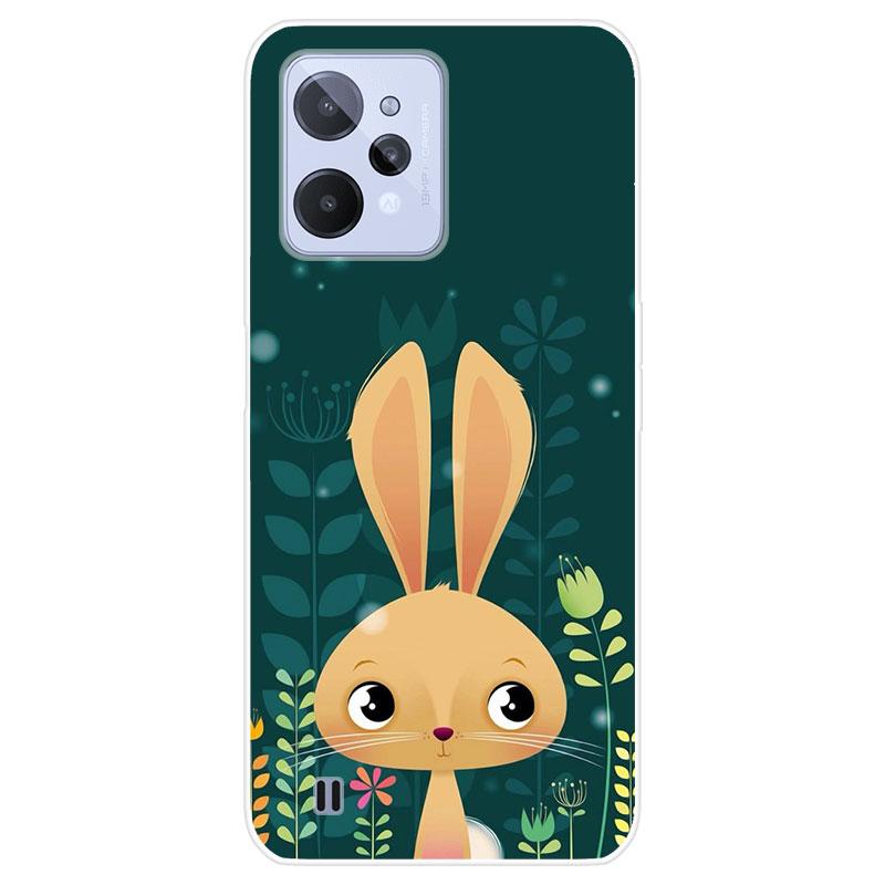 Для Realme C31 C 31 RealmeC31 чехол Мягкая силиконовая задняя крышка модный чехол для телефона с мультяшным рисунком