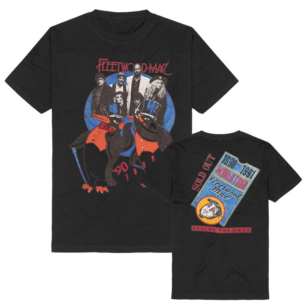 Fleetwood Mac T-Shirt 90s Vintage Rock Graphic Tee Pop Art Retro Streetwear Soft Pure Cotton Unisex Tee Top