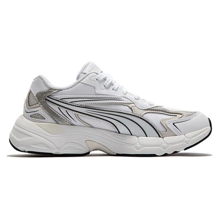 Puma Teveris Nitro Noughties Унисекс Белый Серый Низкие Повседневные Кроссовки 388920-03