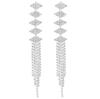 High-end Luxury Shiny Long Fringed Earrings