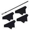 Flute Cleaning Kits, Flute Cleaning Cloth, Flute Cleaning Rod Cleaning Rag Flute Cleaning Swab Flute Cleaner Supplies