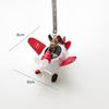 Santa Claus Airplane Christmas Hanging Decoration Mailbox Christmas Tree Ornament