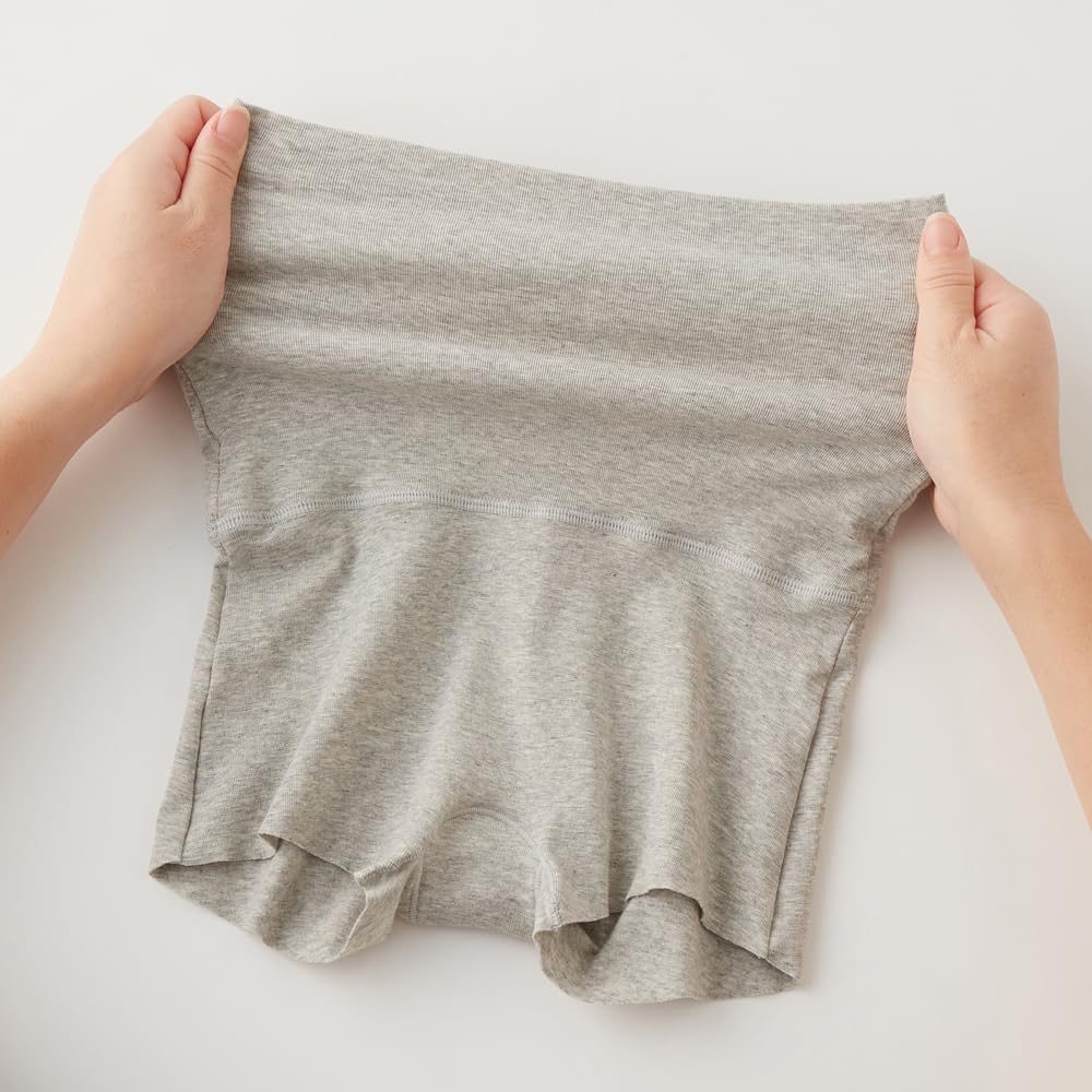 [Gunze] Женские термошорты с поясом-грелкой [Все 3 японских размера], Смесь хлопка, Флисовая подкладка, Теплогенерирующие, Защита от холода, HOTMAGIC, Нежно-розовый