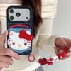 Ковбойское карманное полотенце с вышивкой KT Подходит для чехла на телефон Apple 17 Pro Max 16 15 14 Pro Max 13 Чехол для телефона с аксессуарами