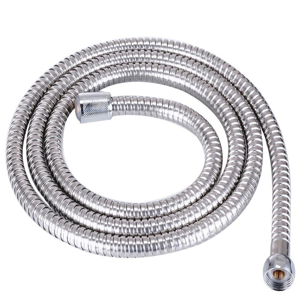 Flexible Universal Interface Anti Winding PVC Water Tube Explosion-proof Handheld Shower Head Hose