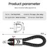 MGHK6 Metal+Leather Car Logo Keychain Key Ring For Citroen C3 C4 X7 Xsara Picasso Crosser C-ELYSEE JUMPY NEMO VTS Auto Accessories