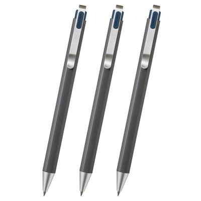 Шариковая ручка Sakura Crepas Gel Ink Ball Sign iD Night Black 3 шт. 0,5 мм GBR205#43(3)