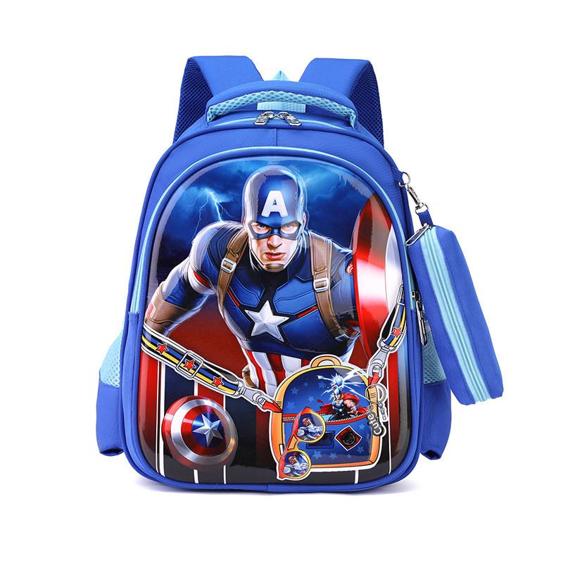 Kuromi Cartoon School Backpack With Oxford Fabric For Elementary School Kids