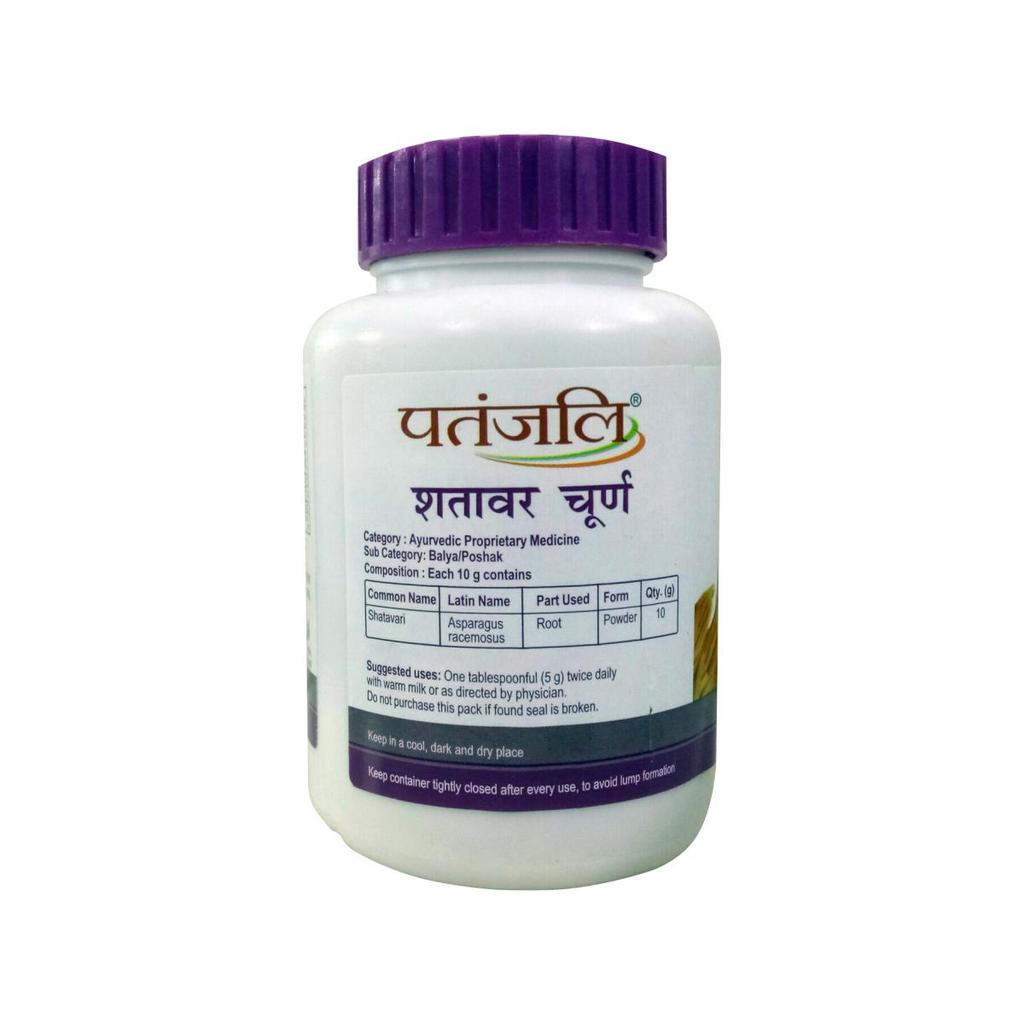 Patanjali Shatavar Churna, (100 gm) Shatavar Churna
