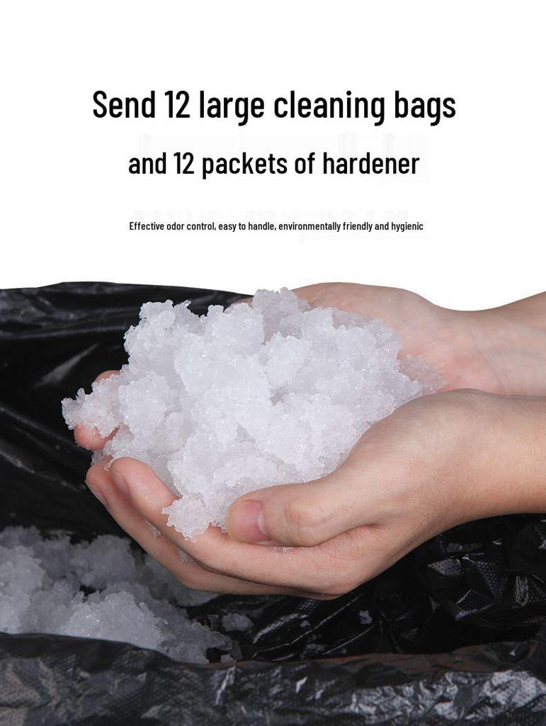 Портативный складной туалет с защитой от запаха для автомобиля, кемпинга и чрезвычайных ситуаций на открытом воздухе