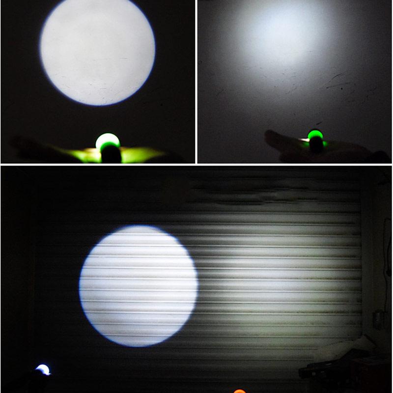 Мини-брелок-фонарик USB аккумуляторная лампа-фонарик 0,5 Вт 25 лм электрический фонарик