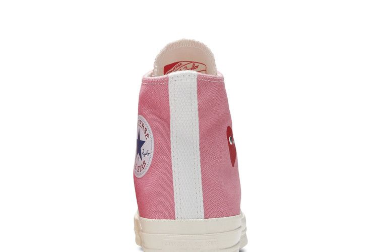 Men's Sneakers Converse Chuck Taylor All Star 70 Hi Comme des Garcons PLAY Bright Pink