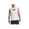 Under Armour Curry Round Neck Sleeveless Comfortable Vest Men Tops White 1380332-100