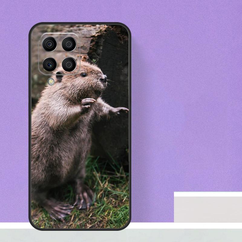 Animal Beaver For Samsung Galaxy M55 M15 M13 M33 M53 M20 M30s M31s M12 M32 M52 M11 M51 M14 M34 M54 Case