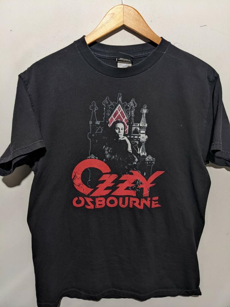 Vintage Black Sabbath Ozzy Osbourne Graphic Band Tee Winterland T Shirt Size Med Unisex T-Shirt
