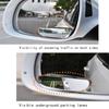 2Pcs Car Wide Angle Rear View Mirror Rotation Auto Rearview Auxiliary Parking HD Frameless Blind Spot Mirrors for SUV