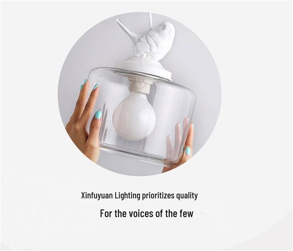 Nordic Minimalist Designer Bird Light for Restaurant & Bar 