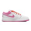 Детские кроссовки Air Jordan 1 Low GS Pinksicle White Safety-Orange DR9498-168