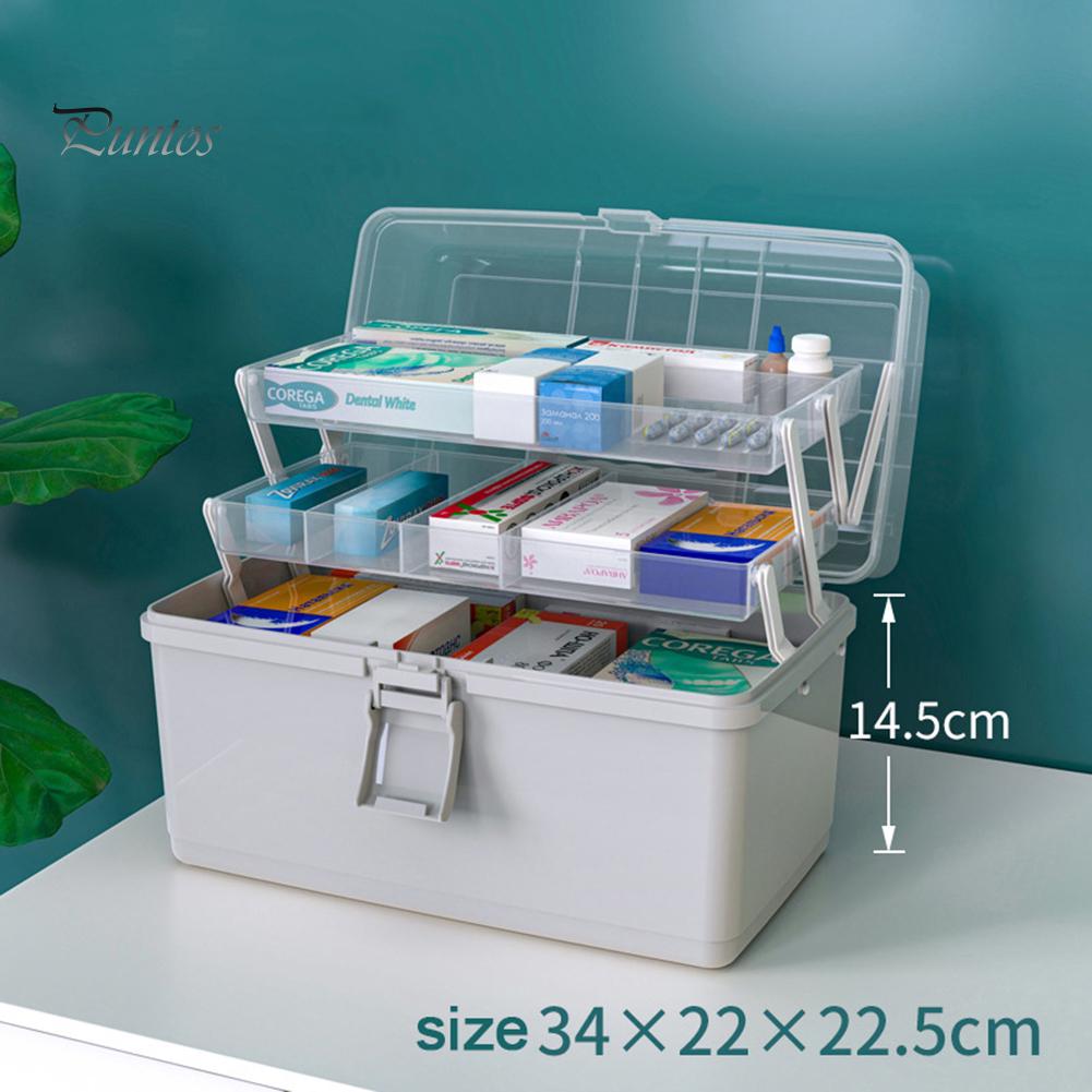 Домашняя косметика, аптечка для хранения лекарств, пластиковый портативный ящик для хранения лекарств