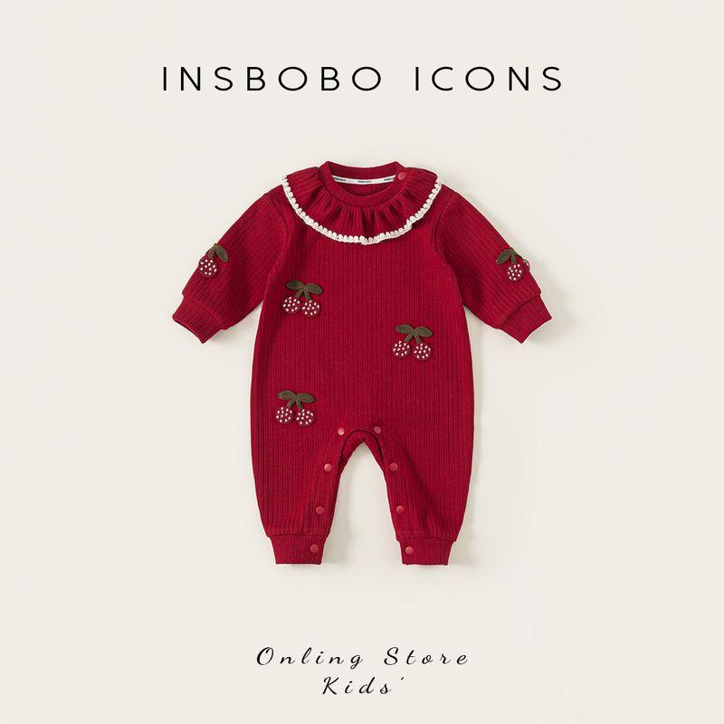 Insbobo Baby Clothes Spring 2026 New Newborn Jumpsuit Baby Long-Sleeved Romper Spring and Autumn Children's Clothing