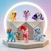 Модель My Little Pony Фигурки Фигурки Действия Игрушка Мультфильм Аниме Пинки/Флаттершай/Сумеречная Искорка Кукла Украшение Подарок