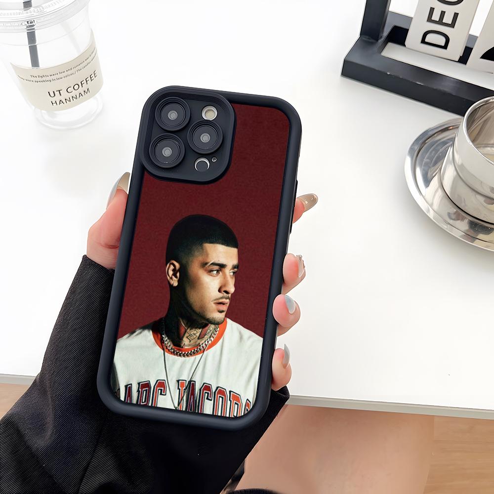 Чехол для телефона певца Зейна Малика Мягкий силикон Для IPhone 17 16 15 14 13 12 Mini 11 Pro Max Plus Защитная крышка для объектива камеры