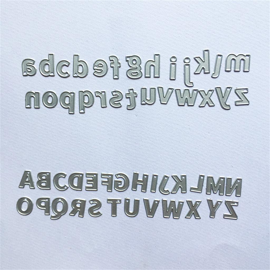Alphabet Letters Decoration  Frames Cutting Dies DIY Scrap Booking Photo Album Embossing Paper Cards